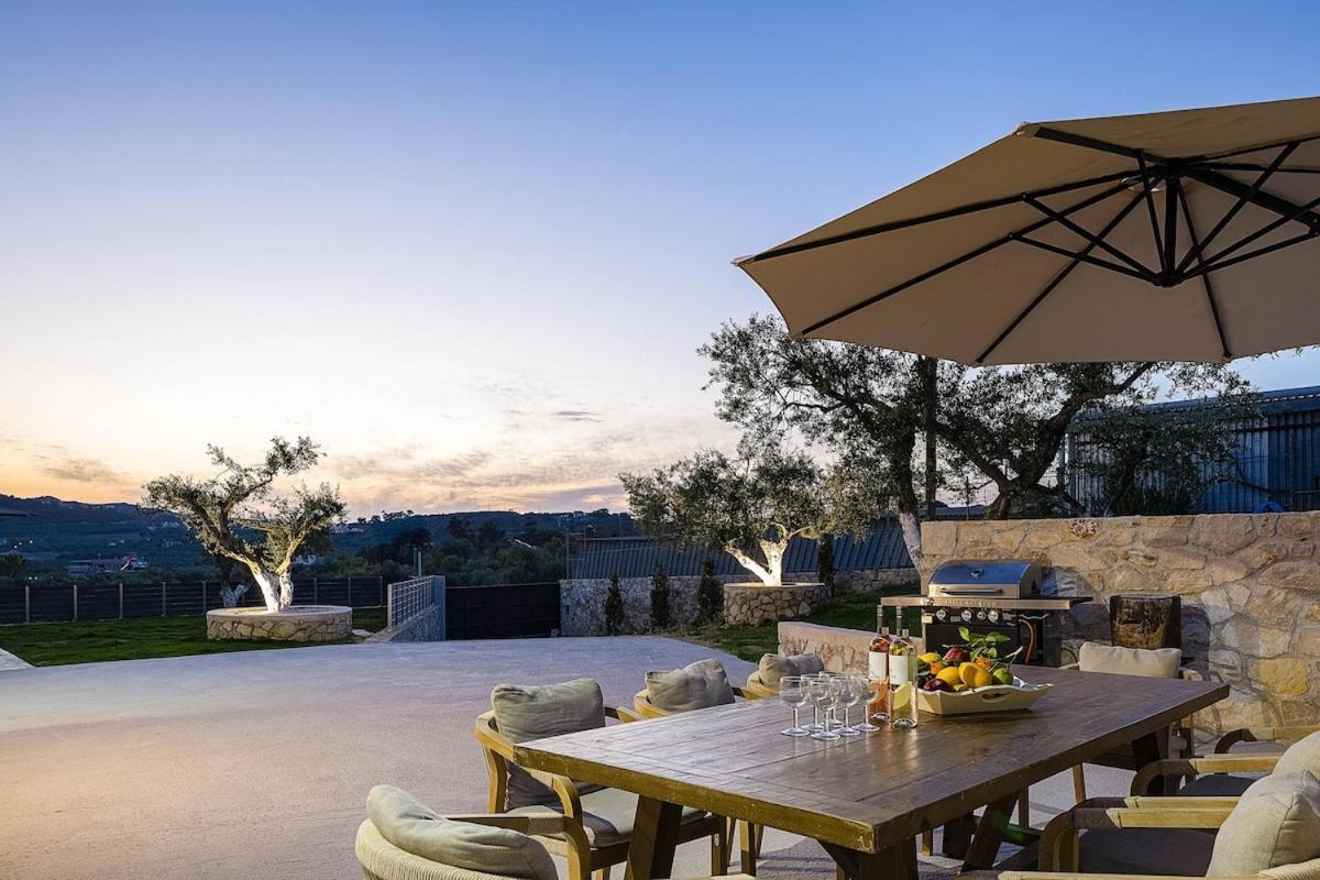 Olive Garden Villa Chania La Canea Esterno foto
